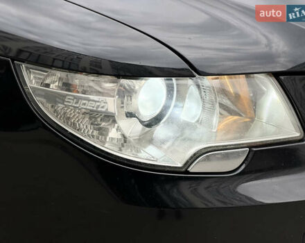 Чорний Шкода Суперб, об'ємом двигуна 2 л та пробігом 282 тис. км за 10799 $, фото 18 на Automoto.ua