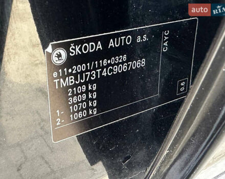 Черный Шкода Суперб, объемом двигателя 1.6 л и пробегом 209 тыс. км за 10500 $, фото 21 на Automoto.ua