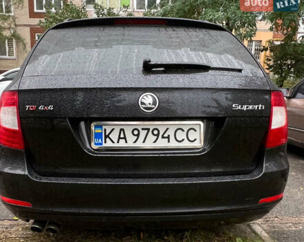 Чорний Шкода Суперб, об'ємом двигуна 1.97 л та пробігом 291 тис. км за 11755 $, фото 2 на Automoto.ua