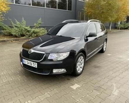 Шкода Суперб 2012 у Белой Церкве на Automoto.ua Чорний Шкода Суперб, об'ємом двигуна 1.8 л та пробігом 248 тис. км за 8500 $, фото 1 на Automoto.ua