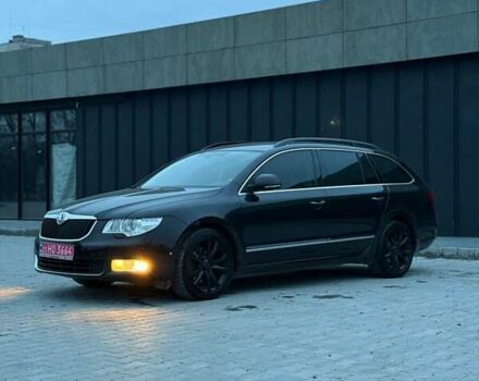 Черный Шкода Суперб, объемом двигателя 2 л и пробегом 278 тыс. км за 11700 $, фото 5 на Automoto.ua
