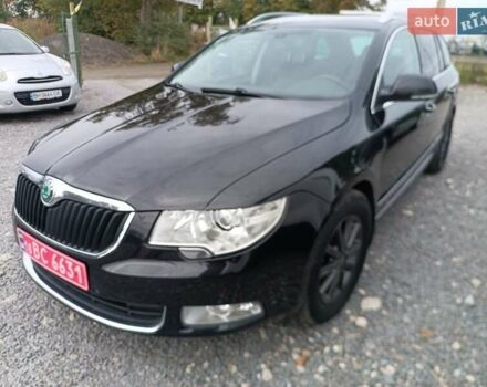 Чорний Шкода Суперб, об'ємом двигуна 2 л та пробігом 310 тис. км за 9750 $, фото 28 на Automoto.ua