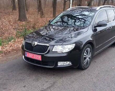 Черный Шкода Суперб, объемом двигателя 2 л и пробегом 240 тыс. км за 10900 $, фото 3 на Automoto.ua