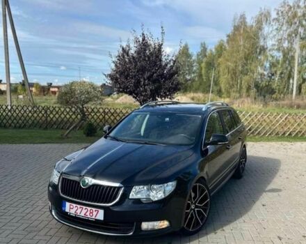 Чорний Шкода Суперб, об'ємом двигуна 2 л та пробігом 280 тис. км за 7300 $, фото 3 на Automoto.ua