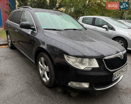 Чорний Шкода Суперб, об'ємом двигуна 1.97 л та пробігом 291 тис. км за 11755 $, фото 1 на Automoto.ua