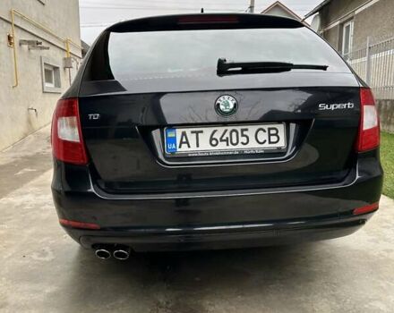 Черный Шкода Суперб, объемом двигателя 1.97 л и пробегом 249 тыс. км за 10500 $, фото 7 на Automoto.ua