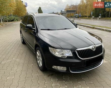 Шкода Суперб 2012 у Белой Церкве на Automoto.ua Чорний Шкода Суперб, об'ємом двигуна 1.8 л та пробігом 248 тис. км за 8500 $, фото 4 на Automoto.ua