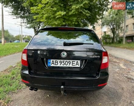Черный Шкода Суперб, объемом двигателя 2 л и пробегом 237 тыс. км за 12500 $, фото 4 на Automoto.ua