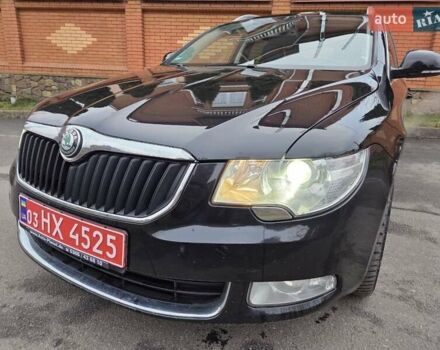 Черный Шкода Суперб, объемом двигателя 2 л и пробегом 279 тыс. км за 12700 $, фото 8 на Automoto.ua