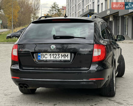 Чорний Шкода Суперб, об'ємом двигуна 2 л та пробігом 282 тис. км за 10799 $, фото 6 на Automoto.ua