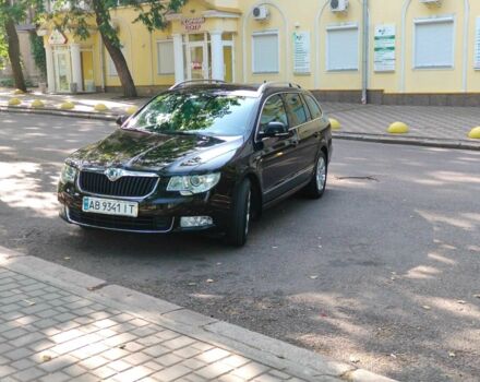Чорний Шкода Суперб, об'ємом двигуна 2 л та пробігом 261 тис. км за 12500 $, фото 16 на Automoto.ua