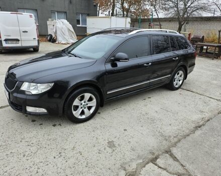 Черный Шкода Суперб, объемом двигателя 2 л и пробегом 310 тыс. км за 11750 $, фото 1 на Automoto.ua