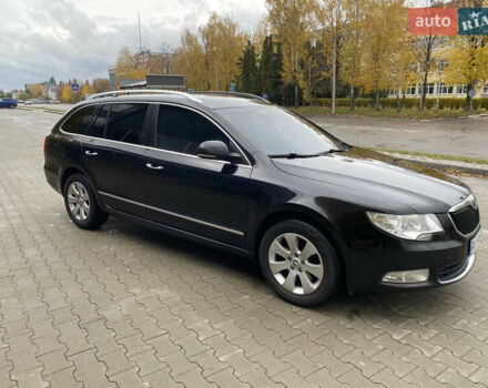 Шкода Суперб 2012 у Белой Церкве на Automoto.ua Чорний Шкода Суперб, об'ємом двигуна 1.8 л та пробігом 248 тис. км за 8500 $, фото 6 на Automoto.ua