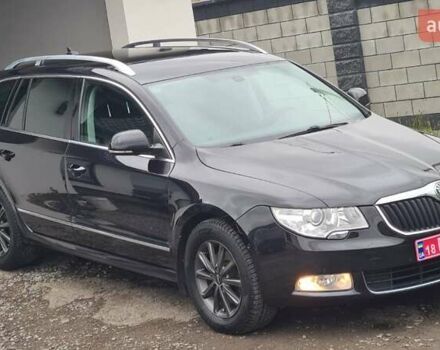 Чорний Шкода Суперб, об'ємом двигуна 2 л та пробігом 310 тис. км за 9750 $, фото 2 на Automoto.ua