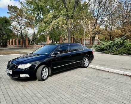 Черный Шкода Суперб, объемом двигателя 1.8 л и пробегом 194 тыс. км за 10600 $, фото 3 на Automoto.ua