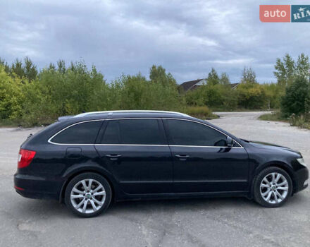 Чорний Шкода Суперб, об'ємом двигуна 2 л та пробігом 287 тис. км за 11200 $, фото 4 на Automoto.ua