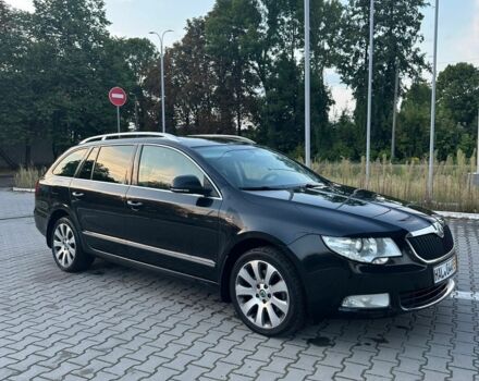 Чорний Шкода Суперб, об'ємом двигуна 2 л та пробігом 335 тис. км за 5599 $, фото 5 на Automoto.ua