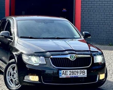 Черный Шкода Суперб, объемом двигателя 1.8 л и пробегом 194 тыс. км за 10600 $, фото 1 на Automoto.ua
