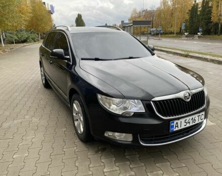 Шкода Суперб 2012 у Белой Церкве на Automoto.ua Чорний Шкода Суперб, об'ємом двигуна 1.8 л та пробігом 248 тис. км за 8500 $, фото 4 на Automoto.ua