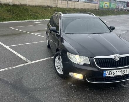Чорний Шкода Суперб, об'ємом двигуна 2 л та пробігом 298 тис. км за 12500 $, фото 1 на Automoto.ua