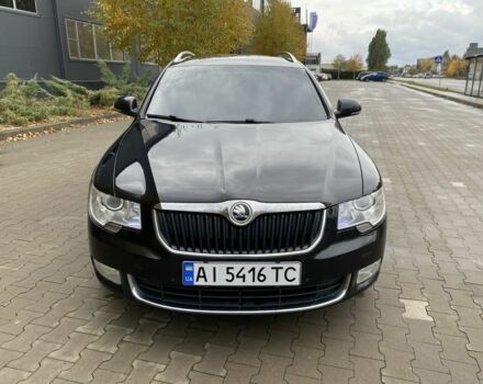 Шкода Суперб 2012 у Белой Церкве на Automoto.ua Чорний Шкода Суперб, об'ємом двигуна 1.8 л та пробігом 248 тис. км за 8500 $, фото 2 на Automoto.ua