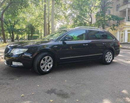 Чорний Шкода Суперб, об'ємом двигуна 2 л та пробігом 261 тис. км за 12500 $, фото 13 на Automoto.ua