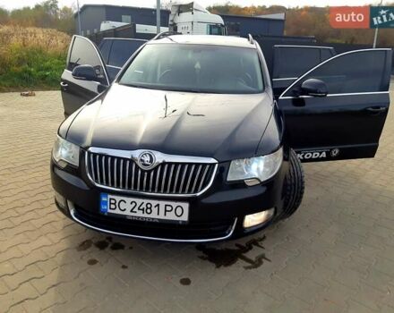 Черный Шкода Суперб, объемом двигателя 2 л и пробегом 325 тыс. км за 9900 $, фото 4 на Automoto.ua