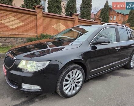 Черный Шкода Суперб, объемом двигателя 2 л и пробегом 279 тыс. км за 12700 $, фото 4 на Automoto.ua