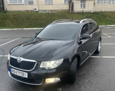 Чорний Шкода Суперб, об'ємом двигуна 2 л та пробігом 298 тис. км за 12500 $, фото 9 на Automoto.ua