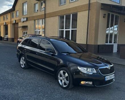 Чорний Шкода Суперб, об'ємом двигуна 2 л та пробігом 270 тис. км за 10500 $, фото 2 на Automoto.ua