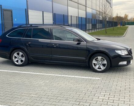 Черный Шкода Суперб, объемом двигателя 1.6 л и пробегом 128 тыс. км за 9100 $, фото 1 на Automoto.ua