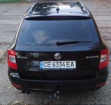 Шкода Суперб 2013 у Кицмане на Automoto.ua Чорний Шкода Суперб, об'ємом двигуна 2 л та пробігом 235 тис. км за 13400 $, фото 7 на Automoto.ua