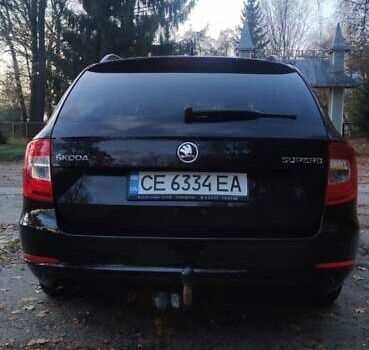 Шкода Суперб 2013 у Кицмане на Automoto.ua Чорний Шкода Суперб, об'ємом двигуна 2 л та пробігом 235 тис. км за 13400 $, фото 6 на Automoto.ua