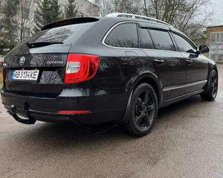 Черный Шкода Суперб, объемом двигателя 2 л и пробегом 316 тыс. км за 12299 $, фото 6 на Automoto.ua