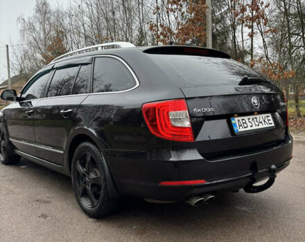 Черный Шкода Суперб, объемом двигателя 2 л и пробегом 316 тыс. км за 12299 $, фото 4 на Automoto.ua