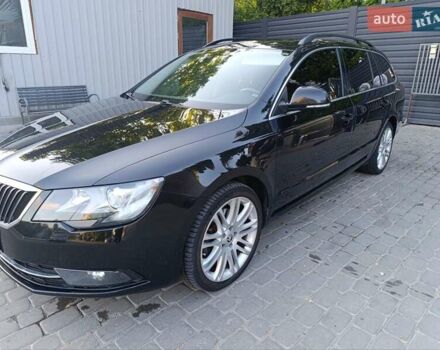 Черный Шкода Суперб, объемом двигателя 1.97 л и пробегом 297 тыс. км за 11500 $, фото 1 на Automoto.ua