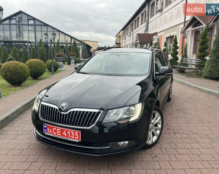 Черный Шкода Суперб, объемом двигателя 2 л и пробегом 259 тыс. км за 12990 $, фото 1 на Automoto.ua