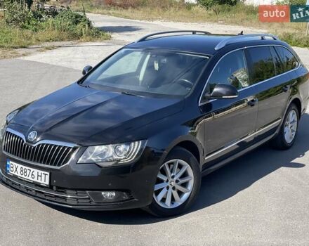 Чорний Шкода Суперб, об'ємом двигуна 2 л та пробігом 272 тис. км за 13600 $, фото 14 на Automoto.ua