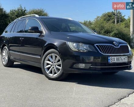 Чорний Шкода Суперб, об'ємом двигуна 2 л та пробігом 272 тис. км за 13600 $, фото 1 на Automoto.ua