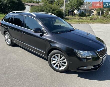 Чорний Шкода Суперб, об'ємом двигуна 2 л та пробігом 272 тис. км за 13600 $, фото 2 на Automoto.ua