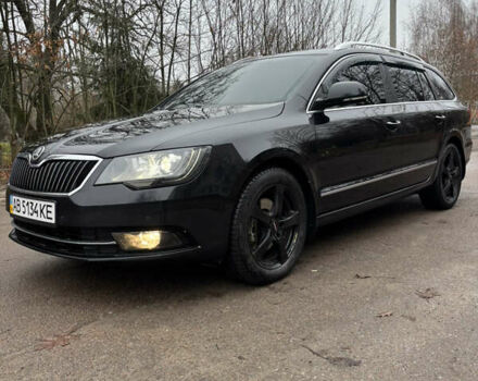 Черный Шкода Суперб, объемом двигателя 2 л и пробегом 316 тыс. км за 12299 $, фото 2 на Automoto.ua