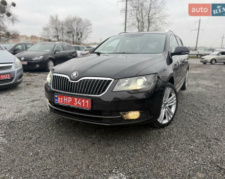 Черный Шкода Суперб, объемом двигателя 2 л и пробегом 235 тыс. км за 15500 $, фото 2 на Automoto.ua