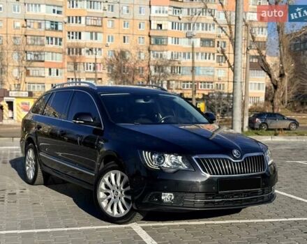 Чорний Шкода Суперб, об'ємом двигуна 2 л та пробігом 249 тис. км за 13500 $, фото 4 на Automoto.ua
