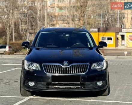 Чорний Шкода Суперб, об'ємом двигуна 2 л та пробігом 249 тис. км за 13500 $, фото 24 на Automoto.ua
