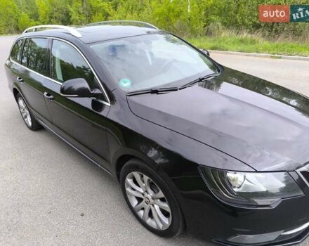 Черный Шкода Суперб, объемом двигателя 2 л и пробегом 194 тыс. км за 14500 $, фото 3 на Automoto.ua