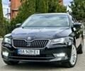 Чорний Шкода Суперб, об'ємом двигуна 2 л та пробігом 215 тис. км за 15300 $, фото 1 на Automoto.ua