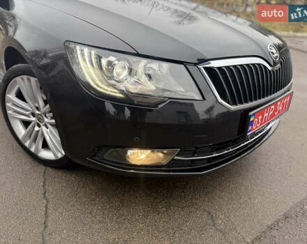 Черный Шкода Суперб, объемом двигателя 2 л и пробегом 235 тыс. км за 15500 $, фото 24 на Automoto.ua