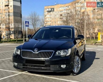 Чорний Шкода Суперб, об'ємом двигуна 2 л та пробігом 249 тис. км за 13500 $, фото 2 на Automoto.ua