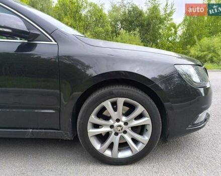 Чорний Шкода Суперб, об'ємом двигуна 2 л та пробігом 194 тис. км за 14500 $, фото 3 на Automoto.ua