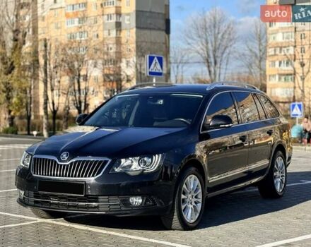 Чорний Шкода Суперб, об'ємом двигуна 2 л та пробігом 249 тис. км за 13500 $, фото 3 на Automoto.ua